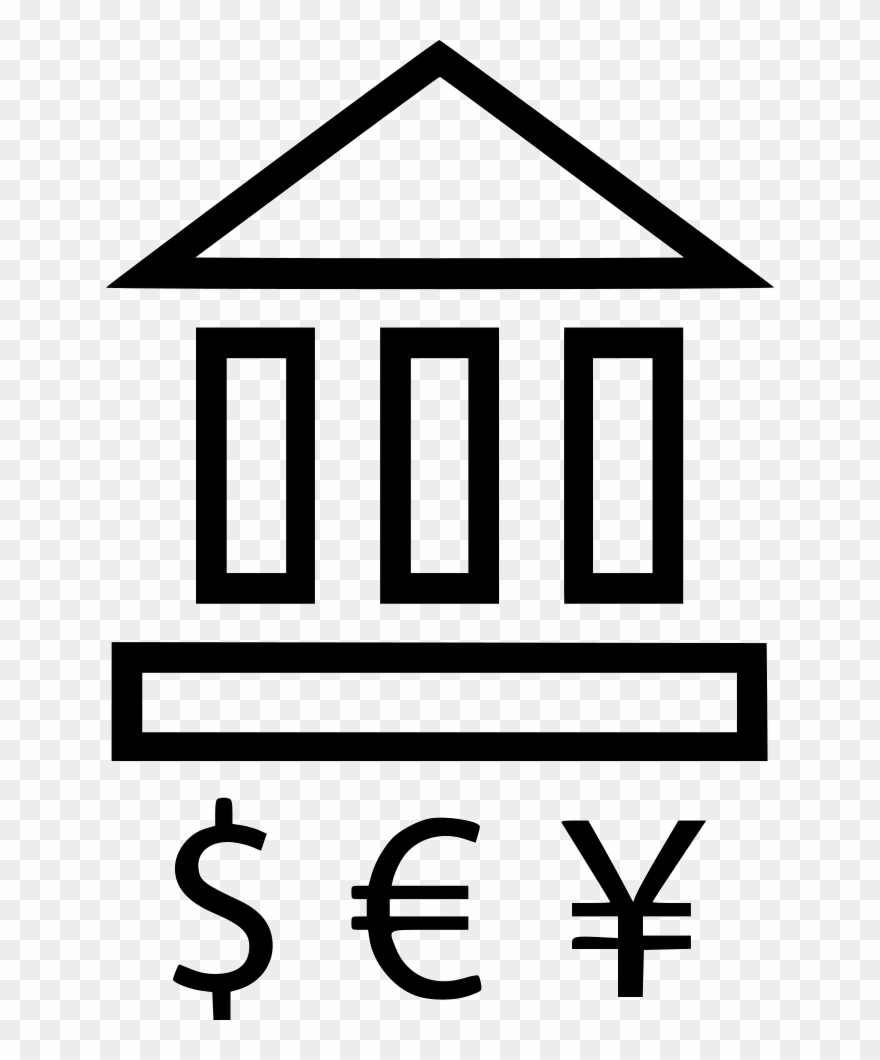Banking Bank Currency Yen Euro Dollar Comments Clipart