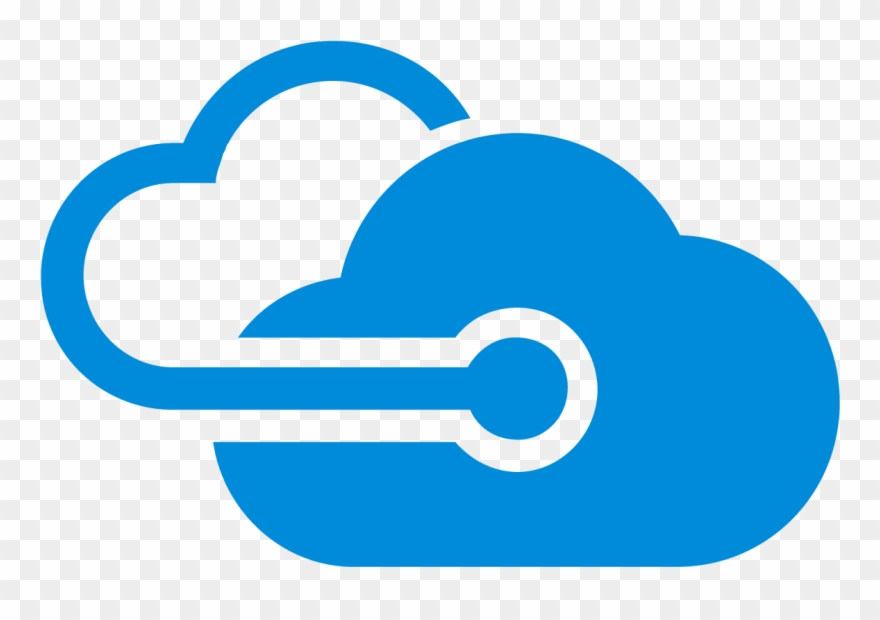 Microsoft Azure Icon Logo Vector Clipart