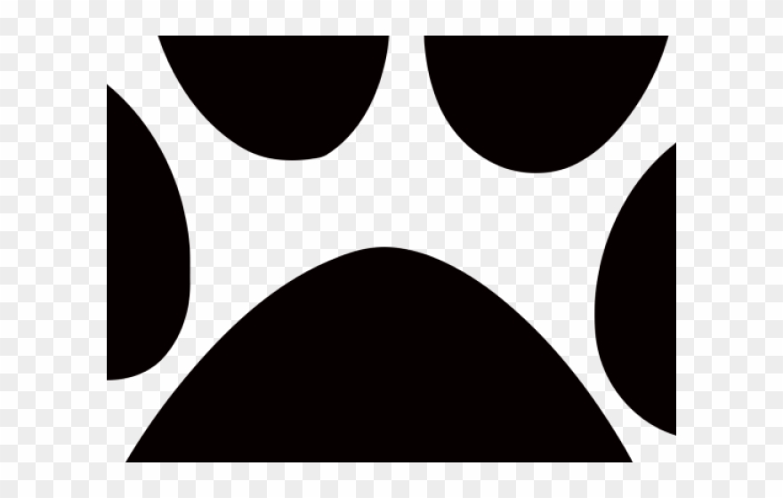 Dog Paw Print Clipart - Png Download