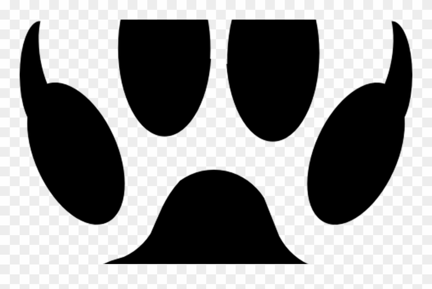 Wolf Paw Print Clip Art At Clkercom Vector Clip Art - Png Download