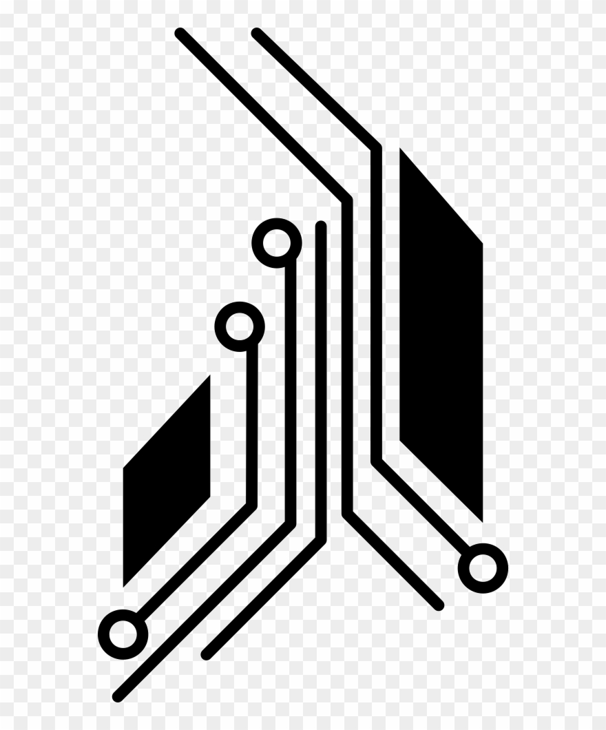 Electronic Printed Detail Svg Clipart