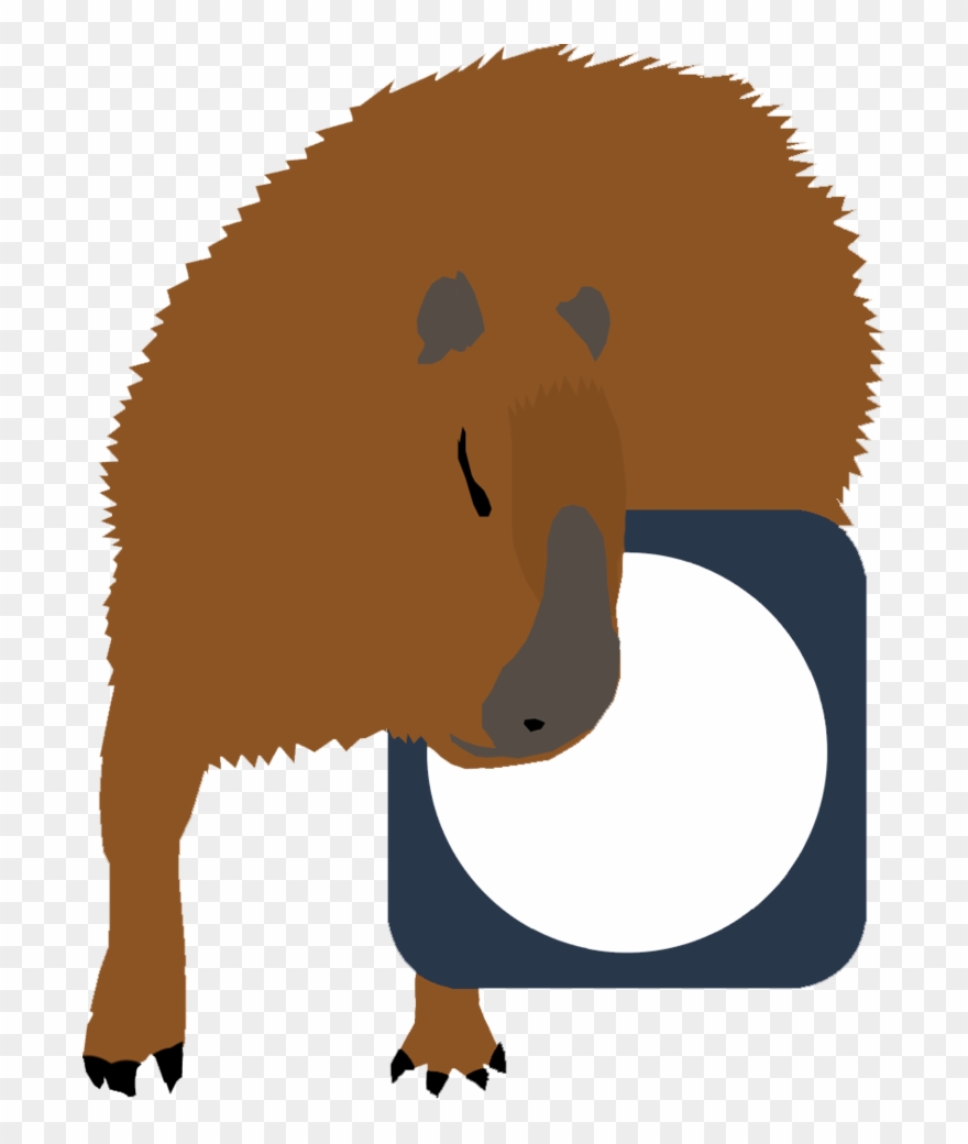 Capybara Clipart Transparent - Png Download