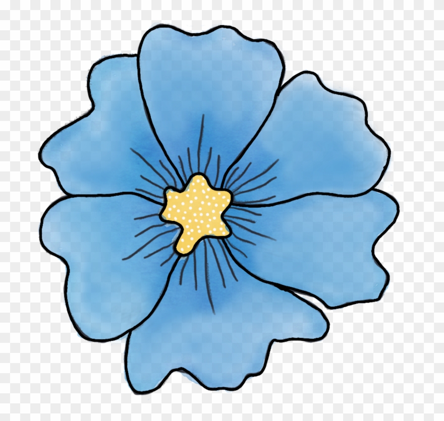 Blume Sticker Clipart