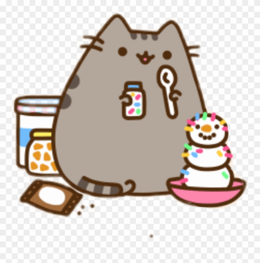 Katze Cat Lustigekatzenbilder Foodlover Cute Niedlich Clipart