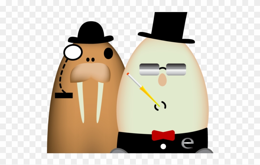 “i Am The Walrus, I Am The Eggman ” Clipart