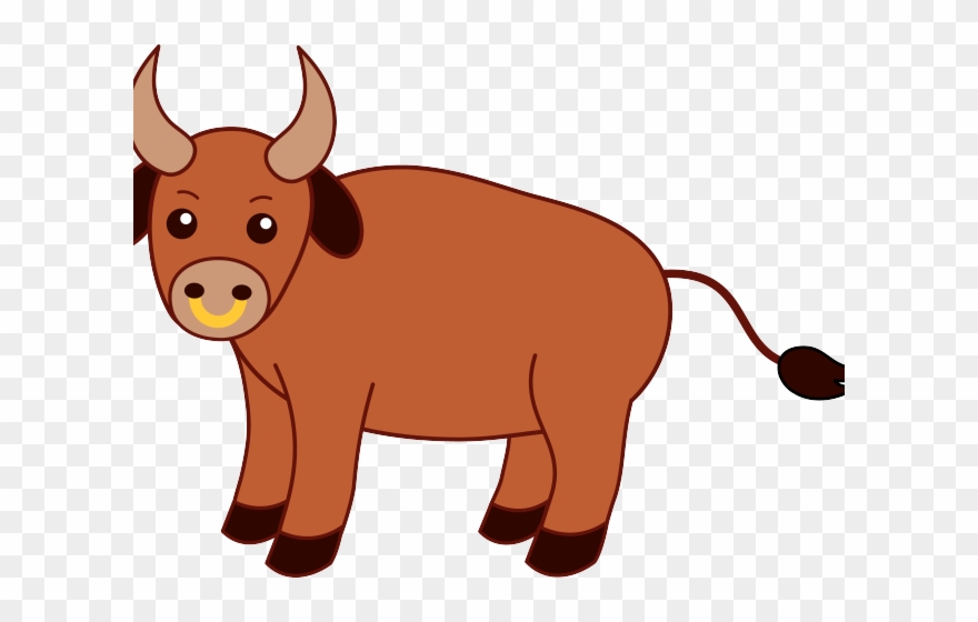 Cattle Clipart Male Cow - Png Download
