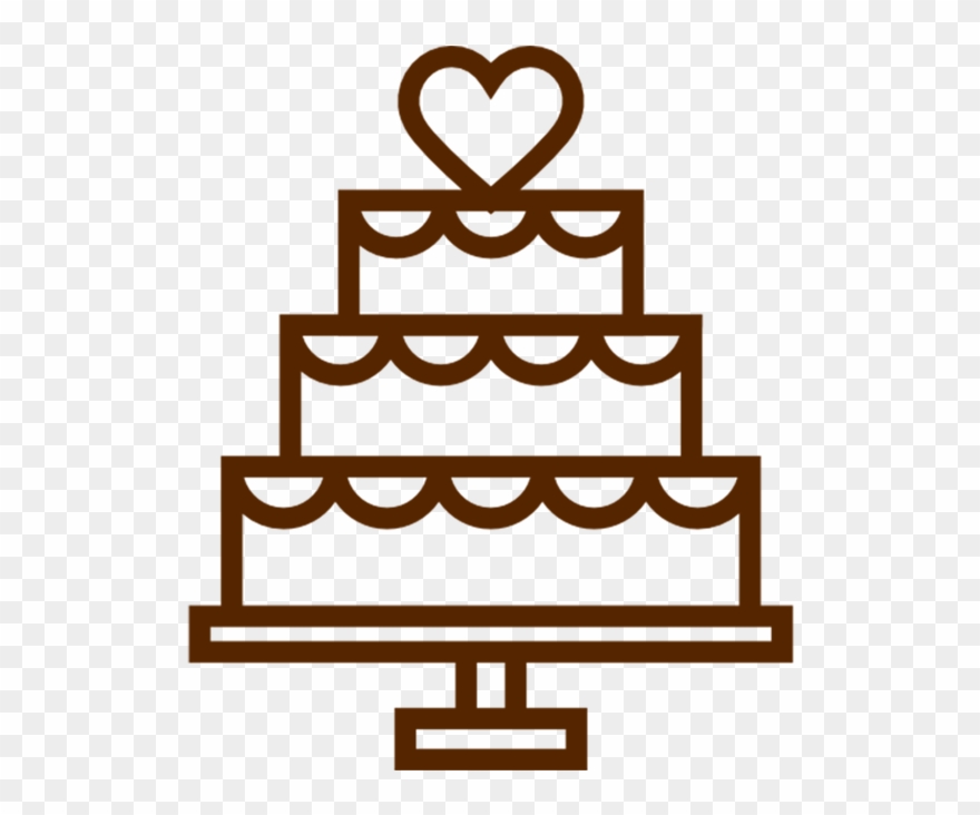 Icon Hochzeitstorte Clipart