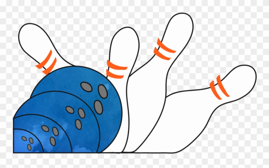 Joe's Bowling Center Clipart