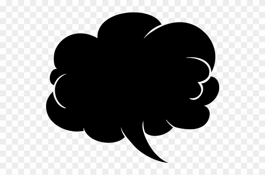 Ansicht Tafelfolie Sprechblase Als Wandtattoo Clipart