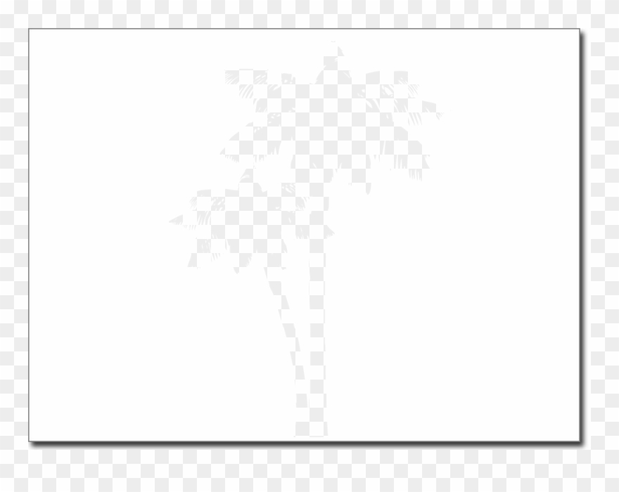 Palmen Wandtattoo Mit Handtuchhaken Für Das Bad Clipart