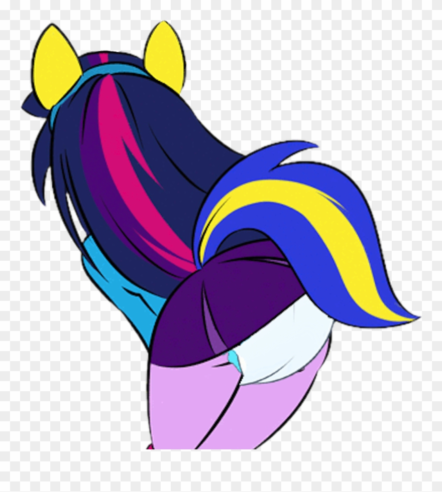 Twilightsparkle Equestriagirls Upskirt Diaper Diaperfet Clipart