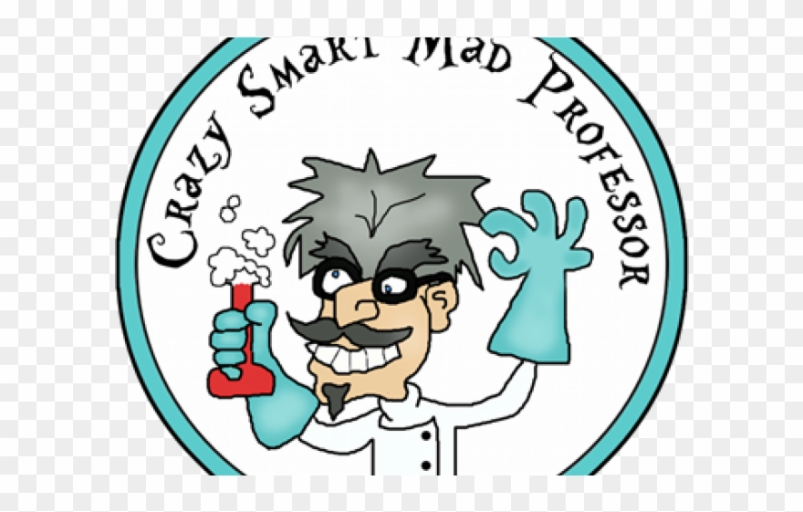 Electricity Clipart Mad Professor - Png Download