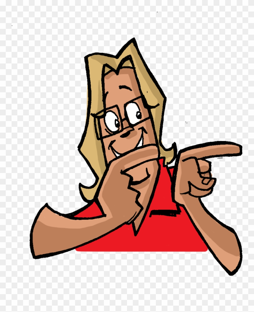 Phil Littler Pointing Fingers At Whiteboard Film Company Clipart