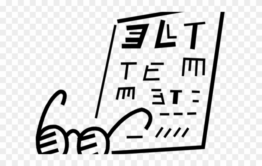 Eye Clipart Chart - Png Download