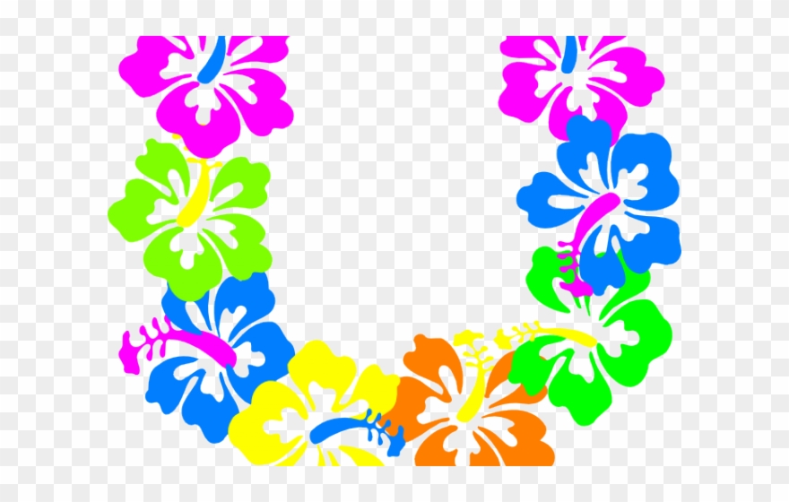 Hawaii Clipart Hawaiian Floral - Png Download