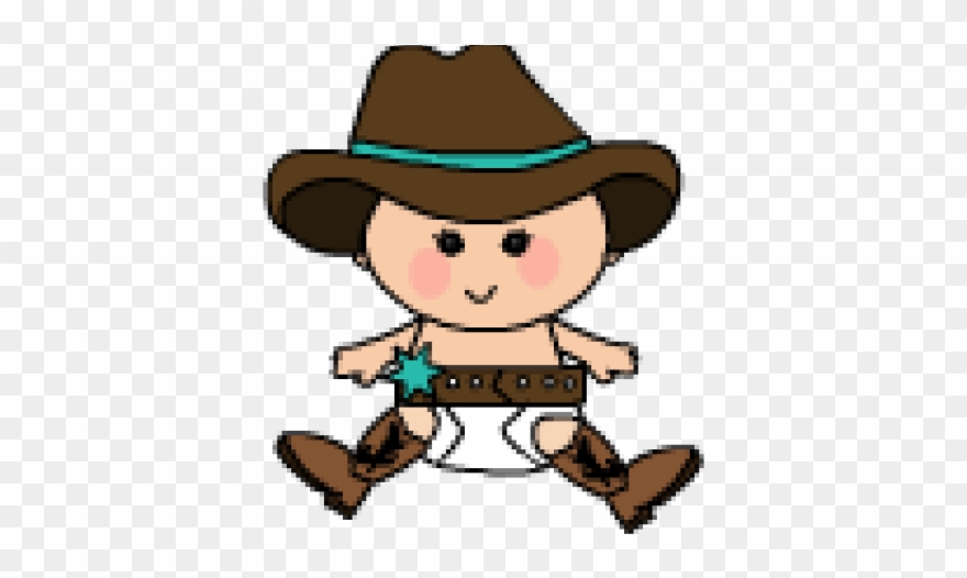 Cowboy Clipart Baby Boy - Png Download