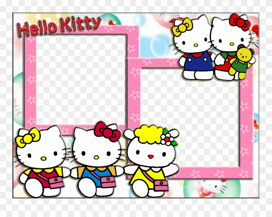 Hello Kitty Photo Frame Wallpaper Full Hd Clipart