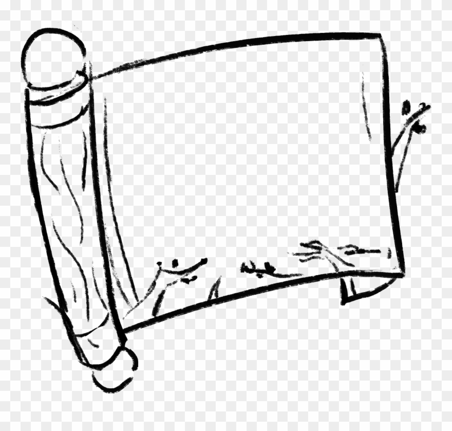 Style Chinois Encre Paysage Défilement Png Et Psd Clipart