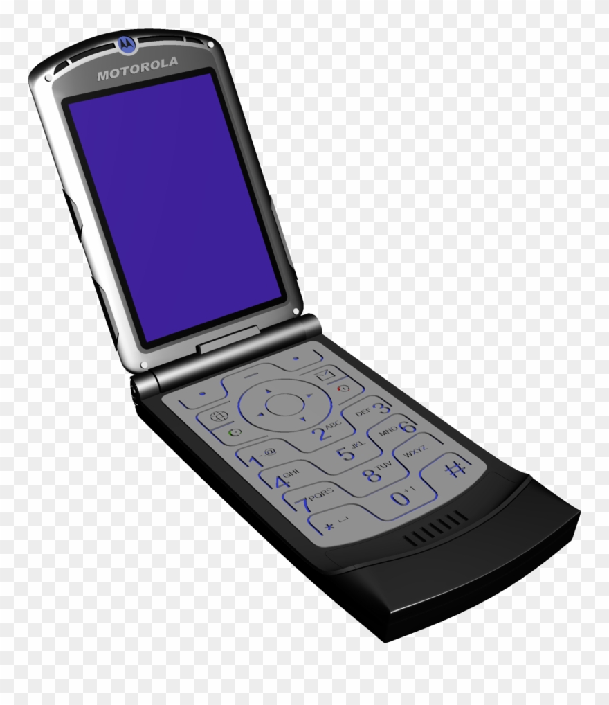 Motorola V3 Phone Png Clipart Transparent Png