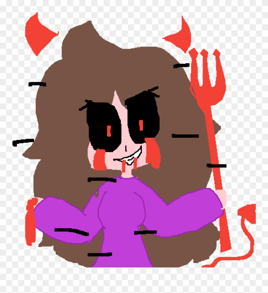 They Call Me The Devil's Angel Clipart
