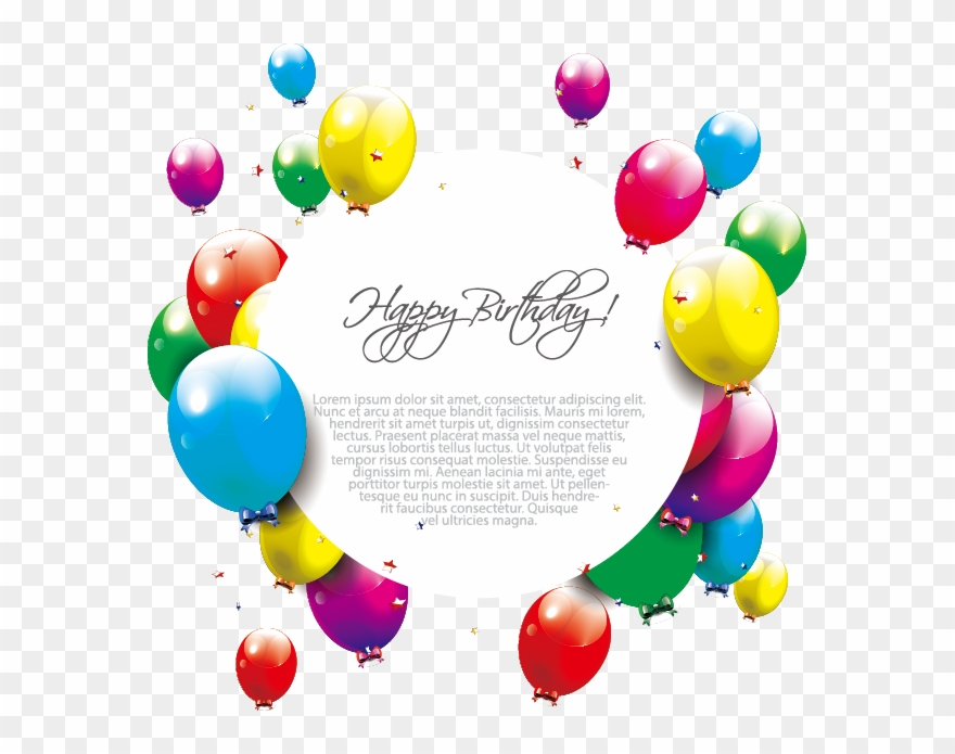 Balloon Birthday Free Content Clip Art - Png Download