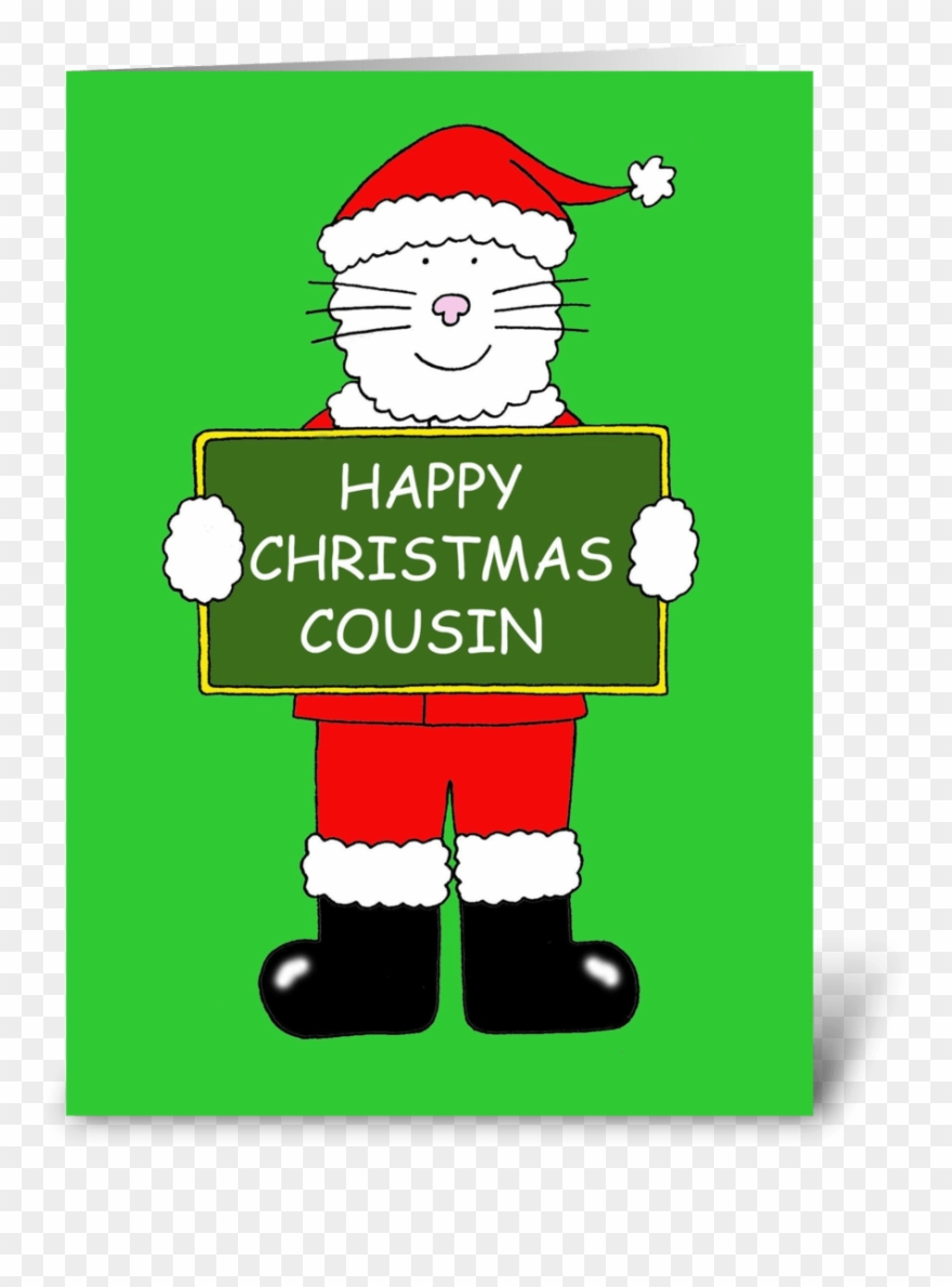 Happy Christmas Cousin Clipart
