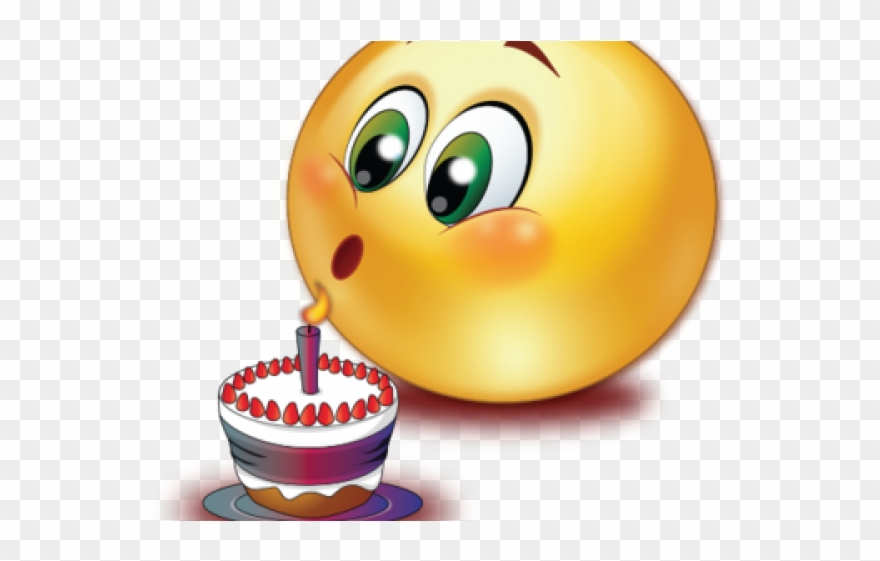 Emoji Clipart Birthday Cake - Png Download