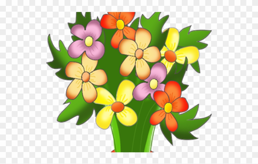 Flowers Clipart Happy Birthday - Png Download