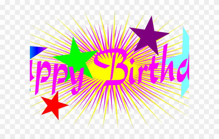 Flower Clipart Happy Birthday - Png Download