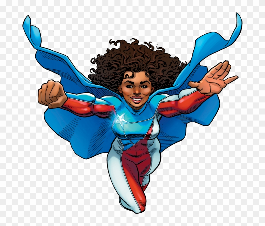 Meet The Latina Comic Book Superhero La Boriqueña Clipart