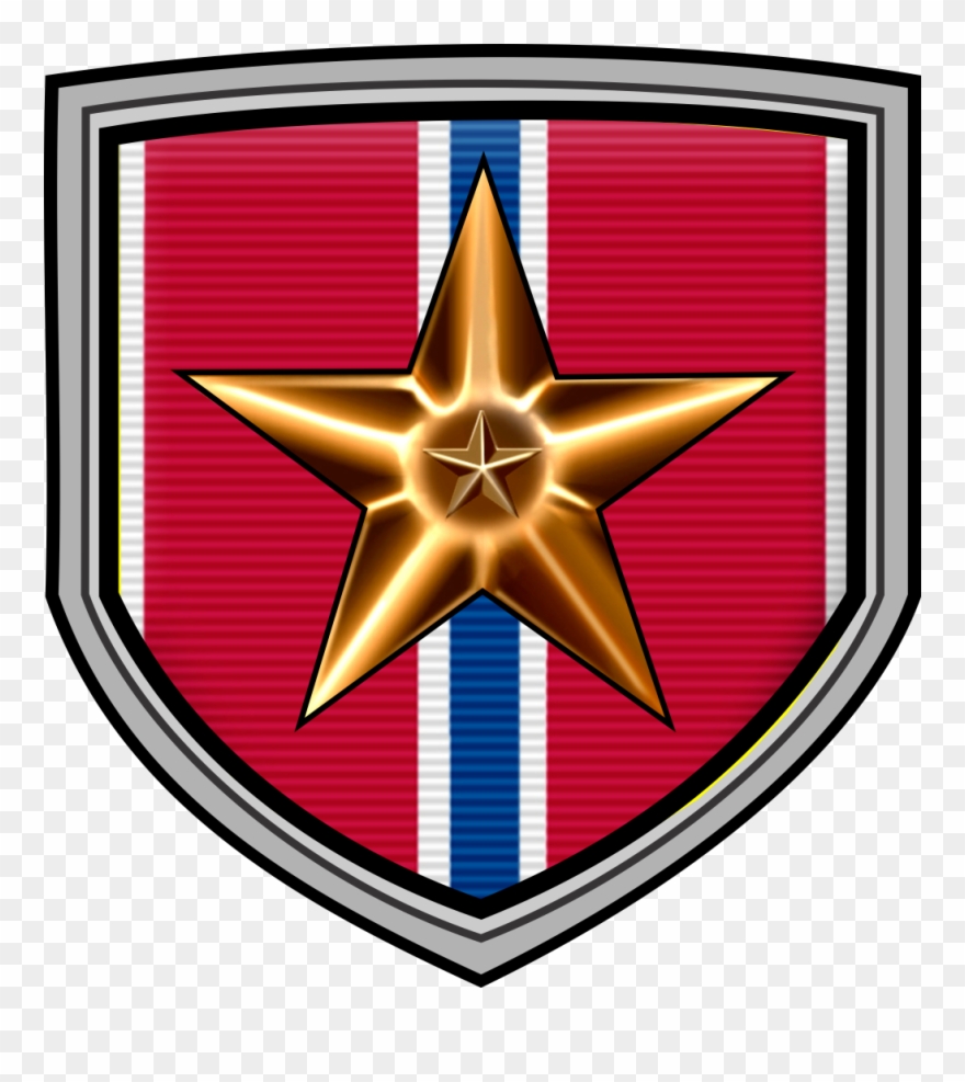 Marine Corps Bronze Star Medal Sticker Clipart