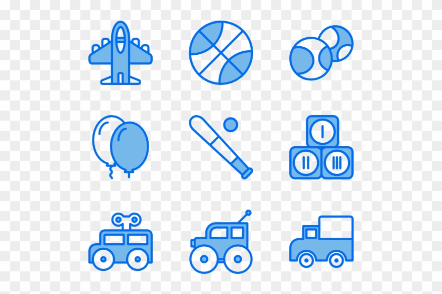 Toy 26 Icons Clipart