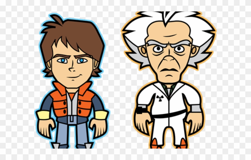 Back To The Future Clipart Future Outlook - Png Download
