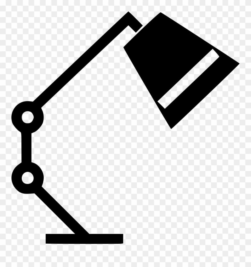 Office Lamp Comments Clipart