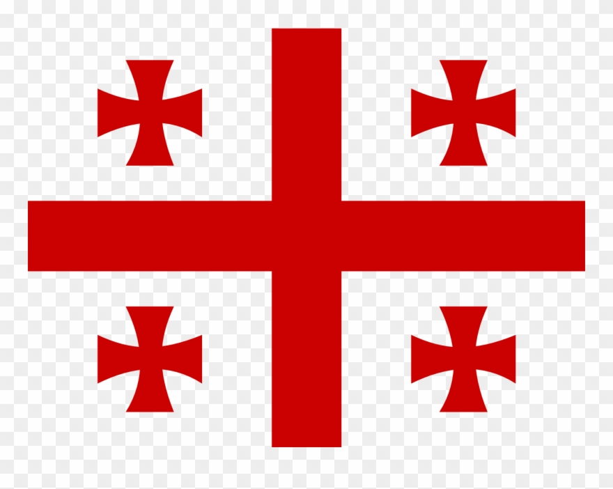 Georgia Stgeorge Tattoo Tatoo Flag Flags 2011 Clip - Png Download