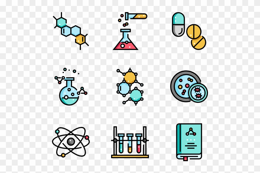 Chemical Test Tube Icon Packs Svg Clipart