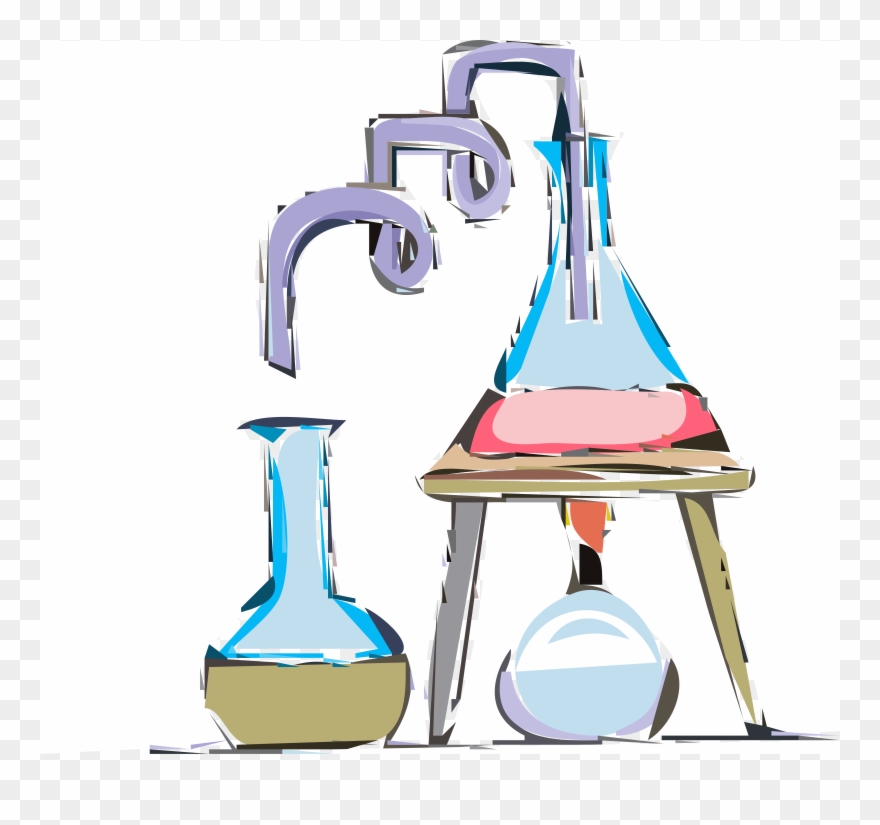 Chemistry Experiment Vector Clipart - Png Download
