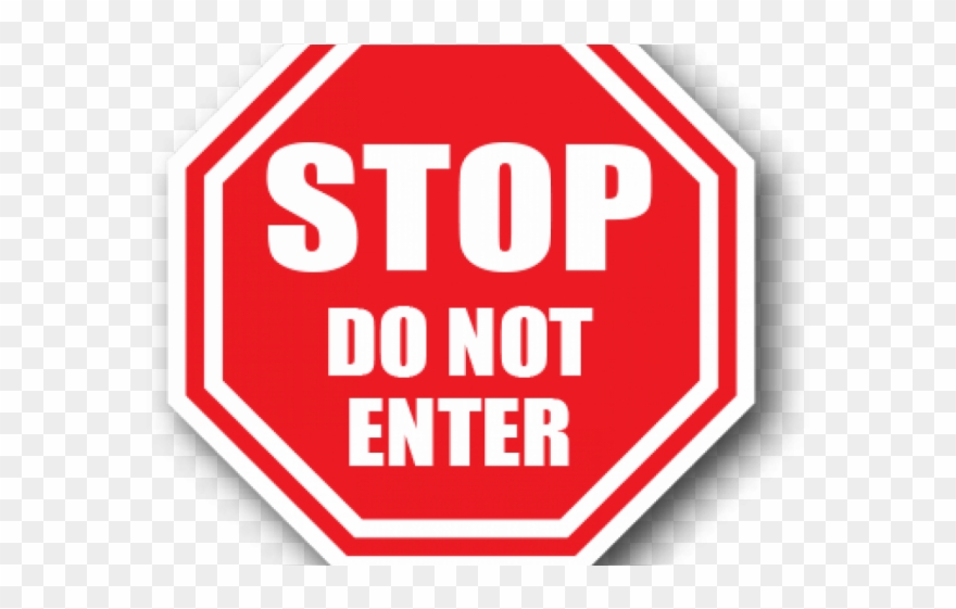 Octigon Clipart Red Stop Sign - Png Download