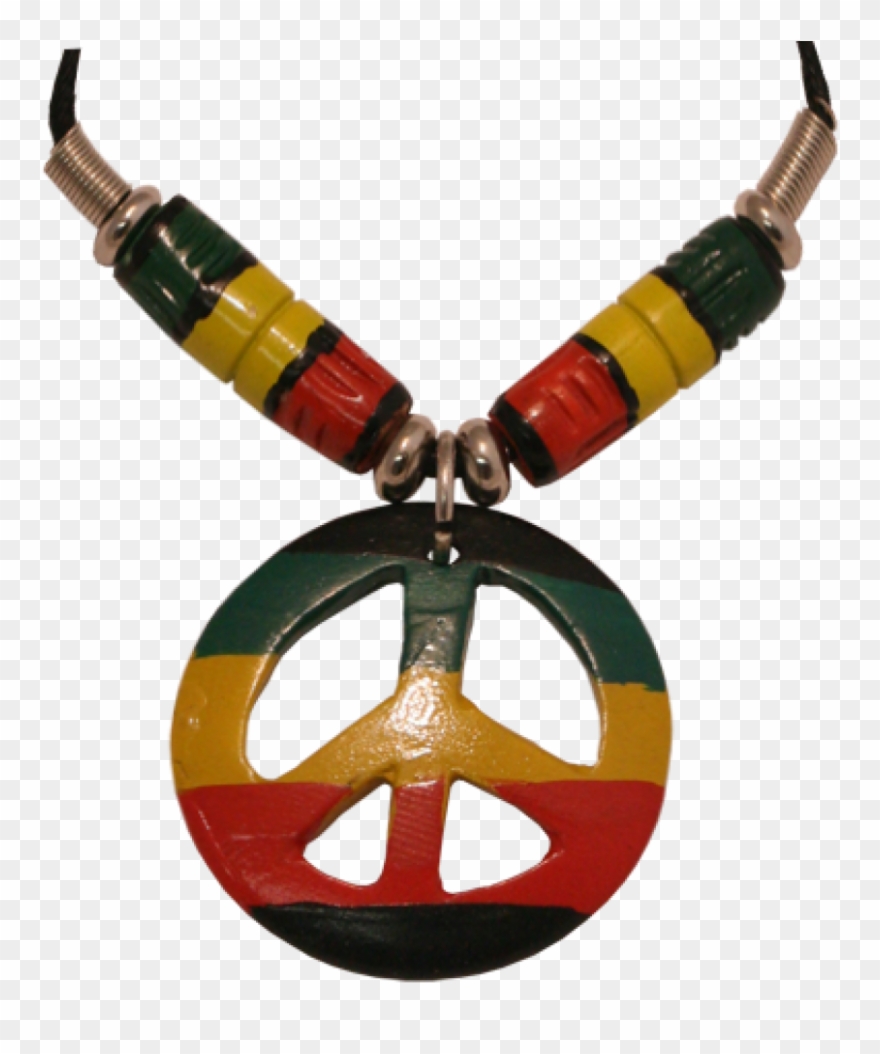 Necklace Clipart Peace Sign - Png Download