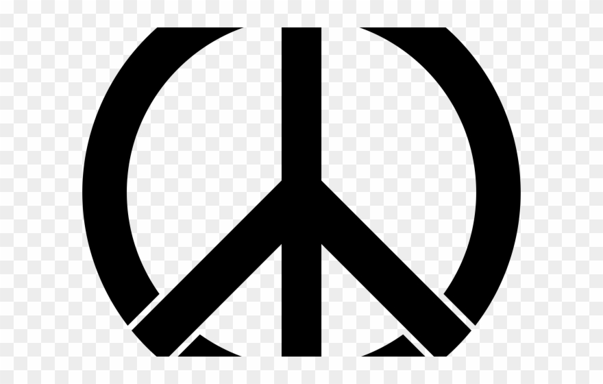 Peace Clipart Peace Sign - Png Download