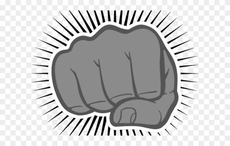 Punch Clipart Fist Pound - Png Download