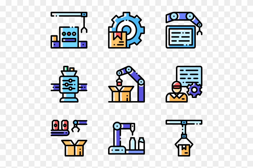 Mass Production Clipart