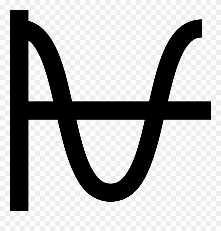 There Are Two Straight Lines, One Is Horizontal And Clipart