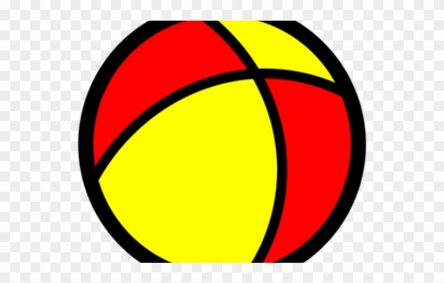 Cricket Ball Clipart Yellow Object - Png Download
