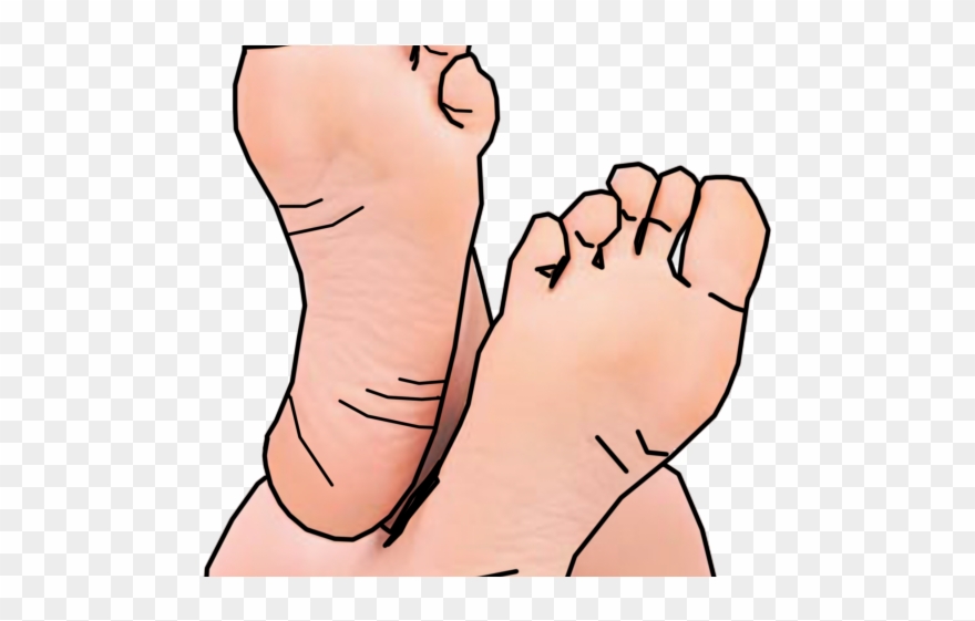 Silence Clipart Quiet Foot - Png Download