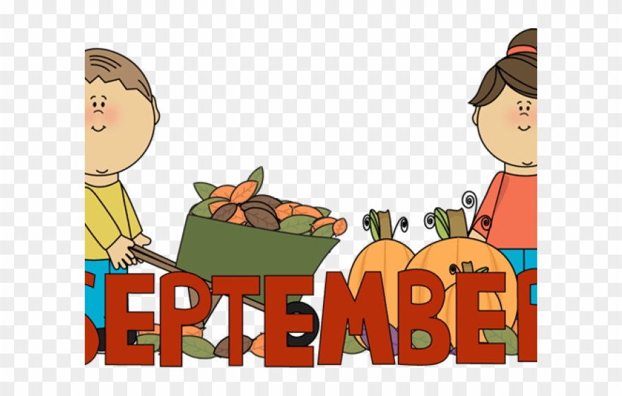 Fall Clipart September - Png Download