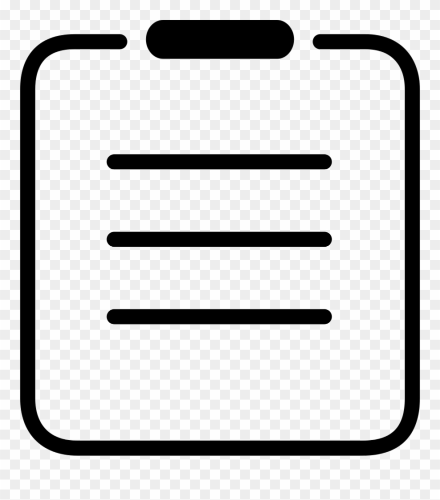 Notepad Comments Clipart
