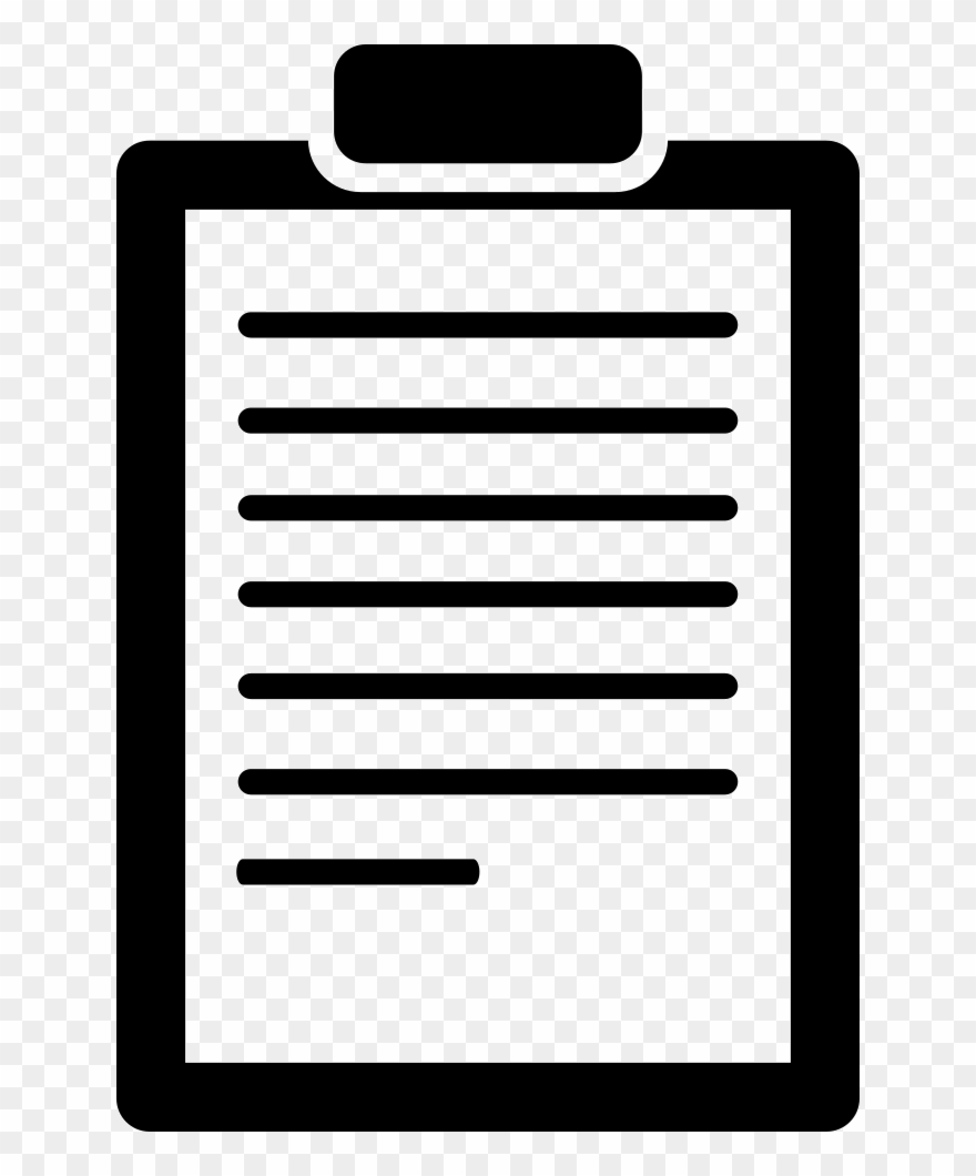 Notepad Comments Clipart