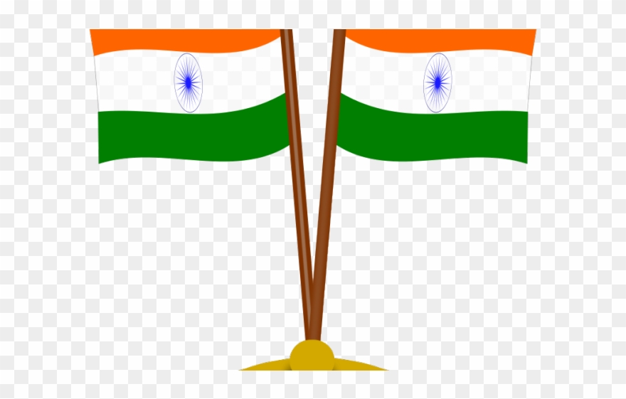 India Flag Clipart Waving - Png Download