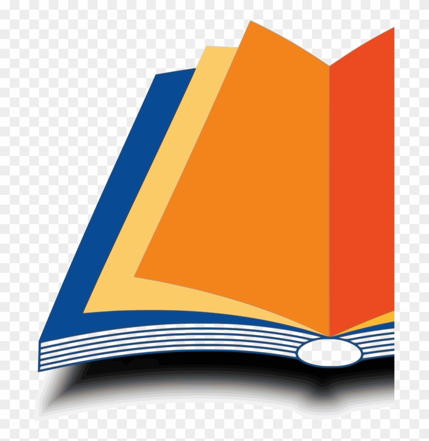 Wikibooks Blue-red Open Book Clipart